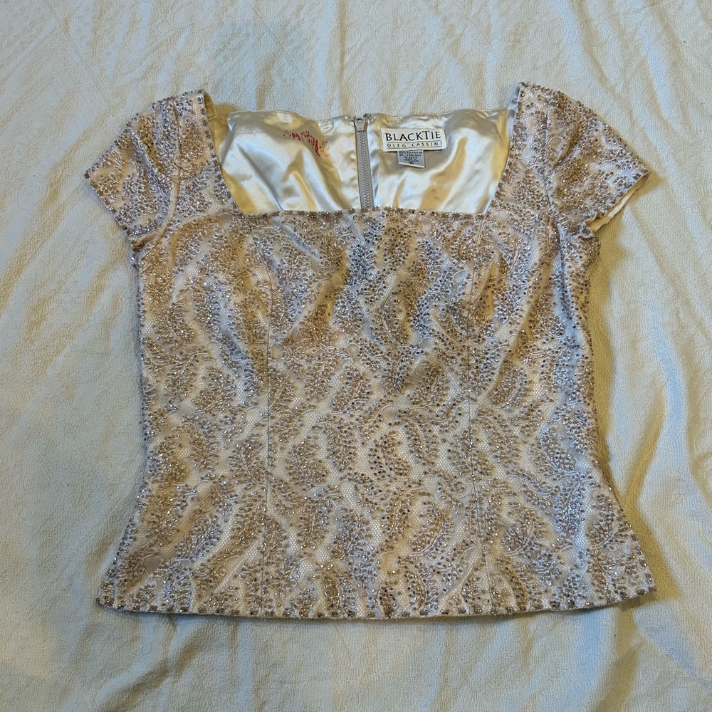 Beaded blouse